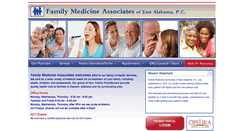Desktop Screenshot of familymedicineopelika.com